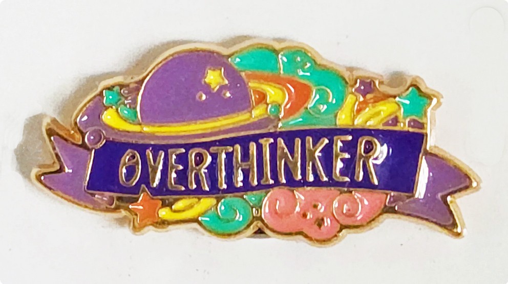 Over Thinker Magnetic Needle Minder by Canvas Bling