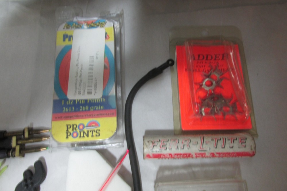 Archery Assorted Lot of Parts Accessories compound bow