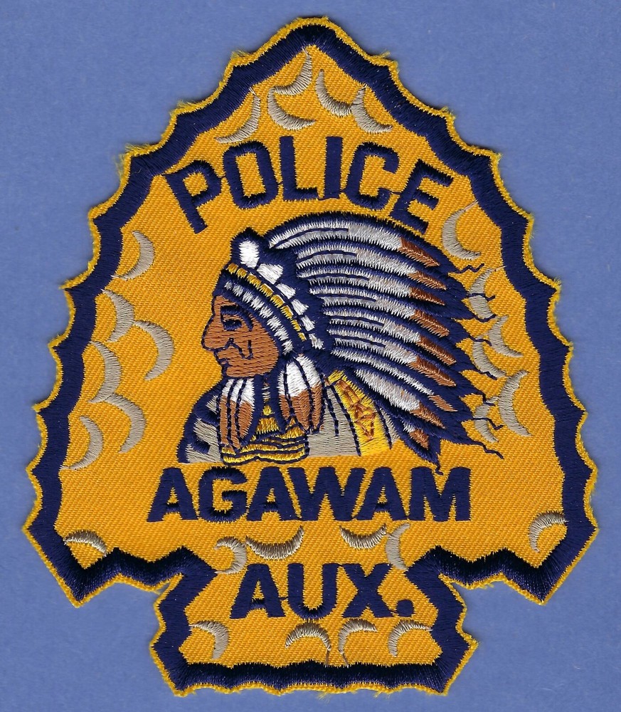 AGAWAM MASSACHUSETTS AUXILIARY POLICE PATCH