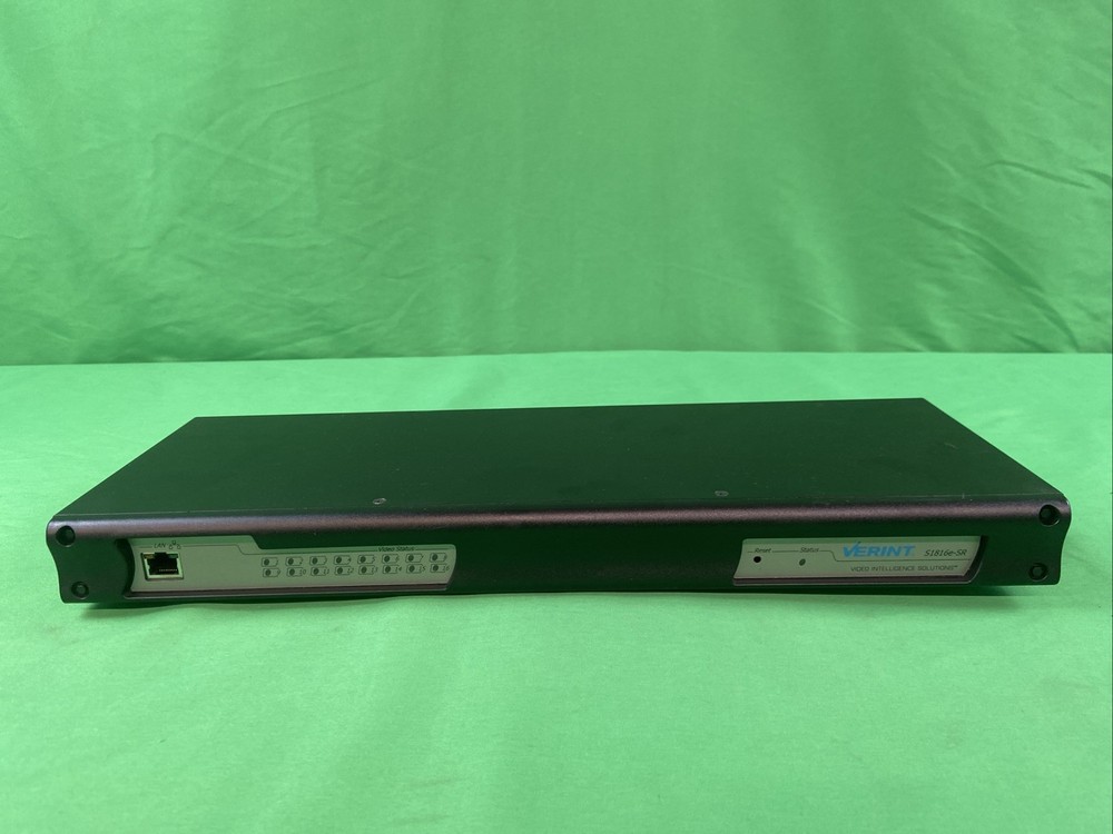 Verint S1816e-SR 16-channel CCTV Video Encoder 21-640-4522