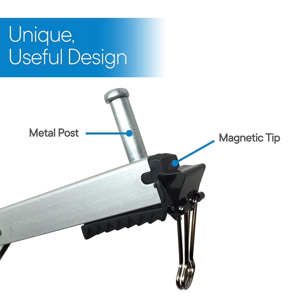 26-Inch Featherweight Reacher Tool Multi-Use Adjustable Hook Black