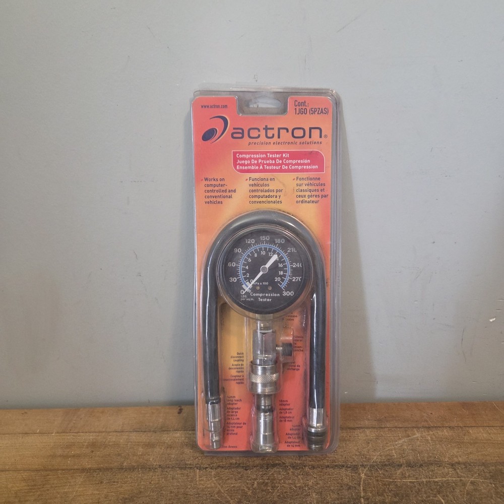 ACTRON COMPRESSION TESTER KIT CP7827 NEW
