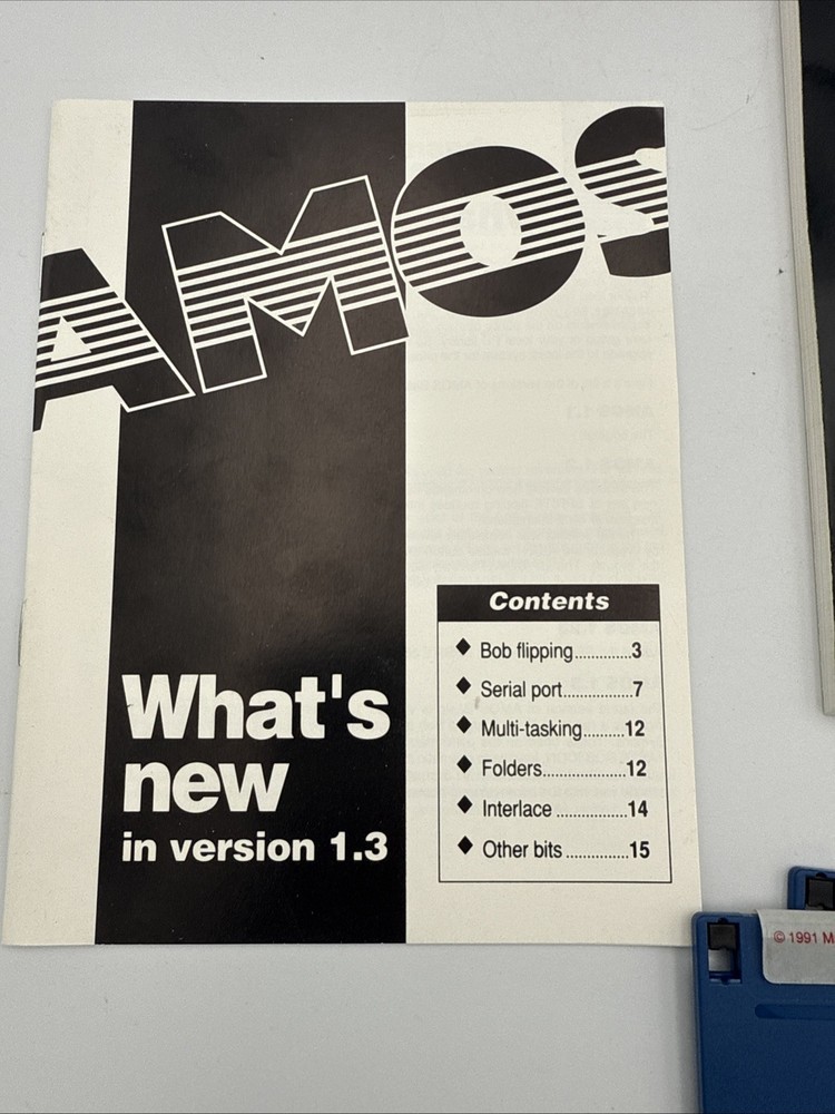 Mandarin AMOS Compiler Commodore Amiga Software, Complete