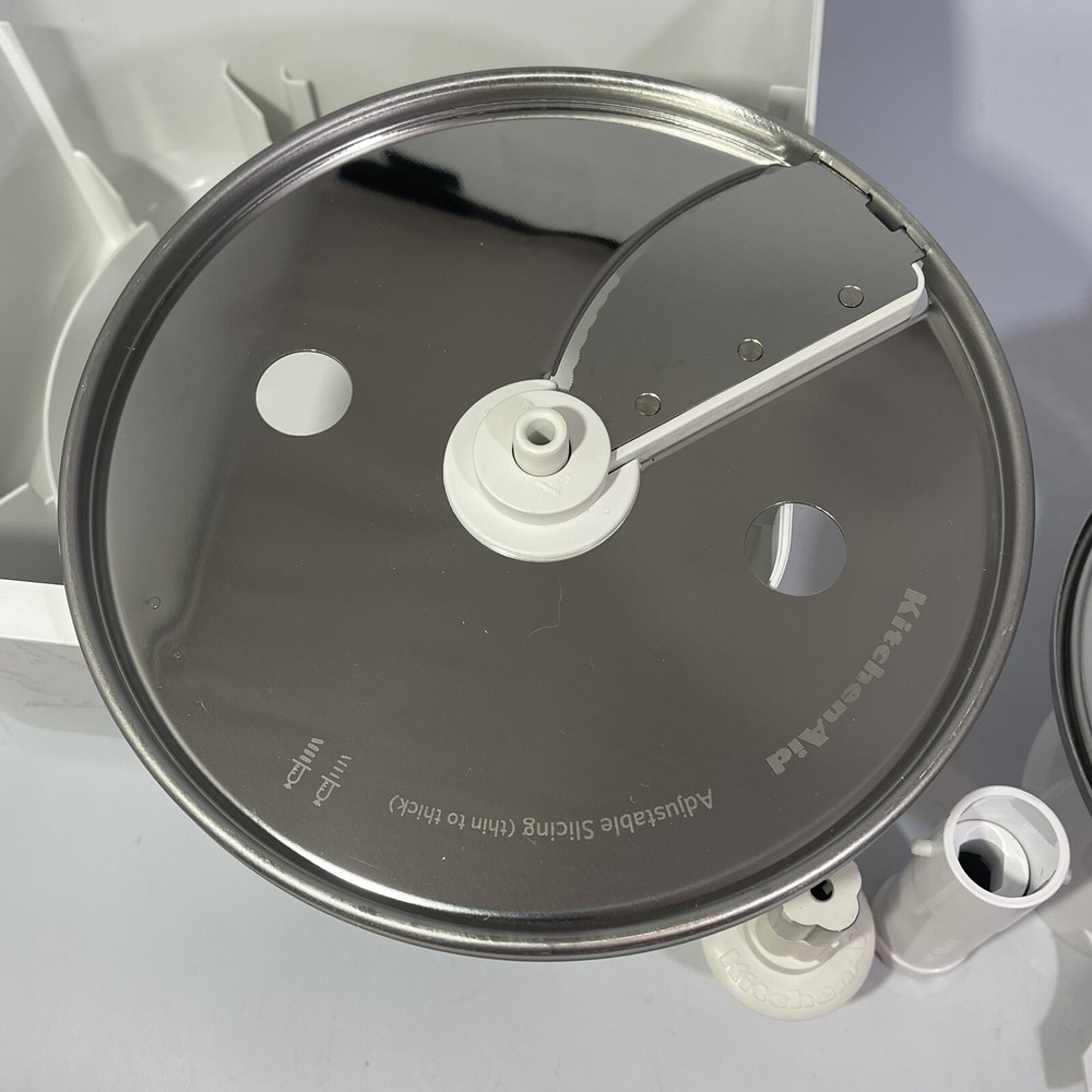 KitchenAid Food Processor Attachments Blades Discs Storage Case 7 Pieces 523572