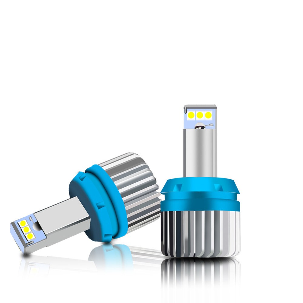 White CSP LED 3156 3157 Backup Reverse Light Bulbs For 1999-2013 Chevy Silverado