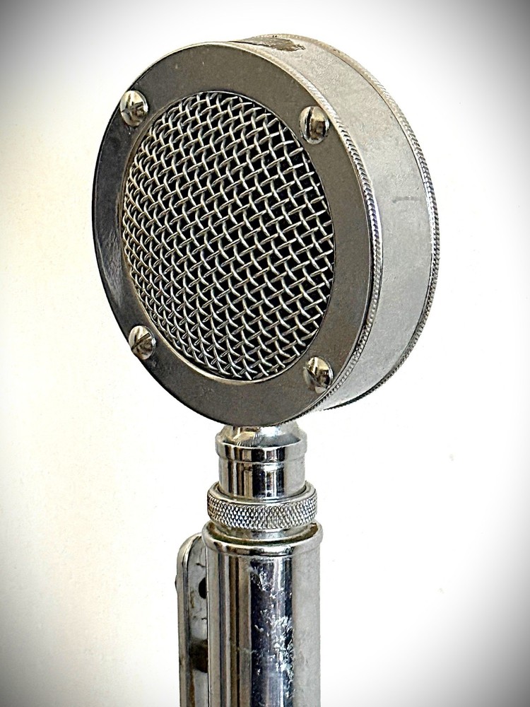 Vintage 1970's Astatic D-104 Dynamic Microphone-modified, working great (d7)