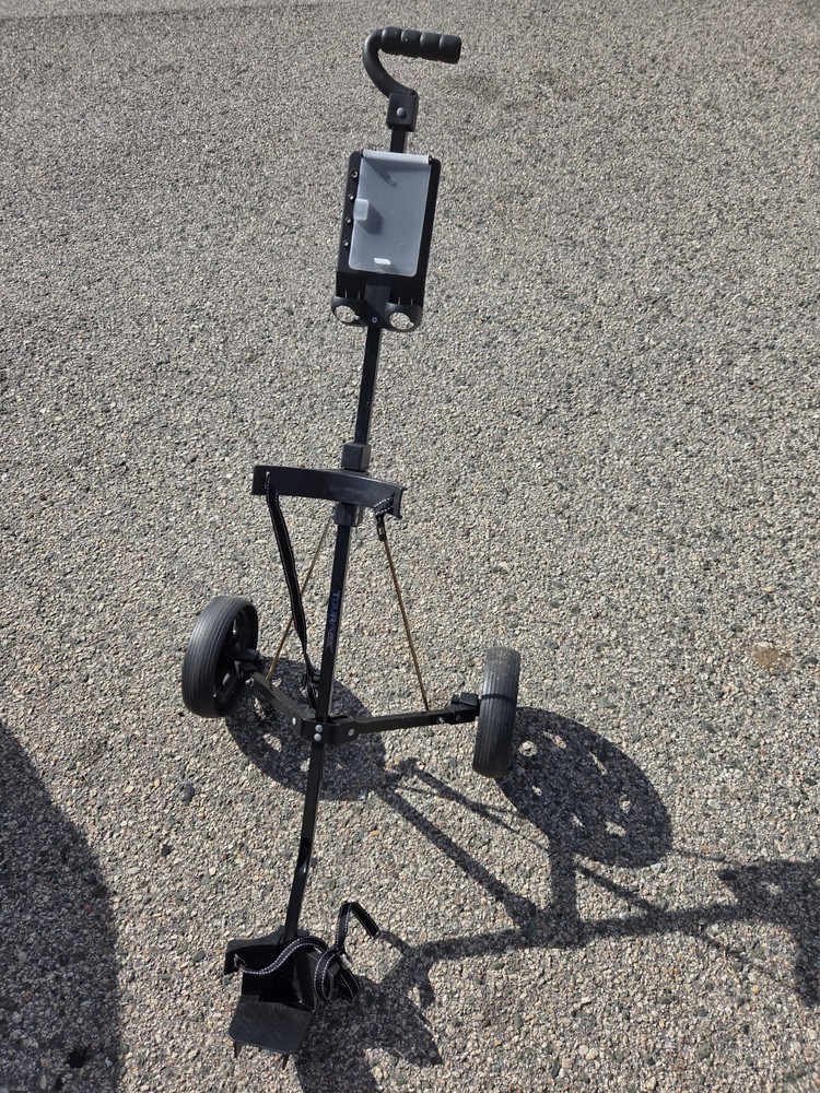Golf Push Cart Sturdy, Foldable Trolley