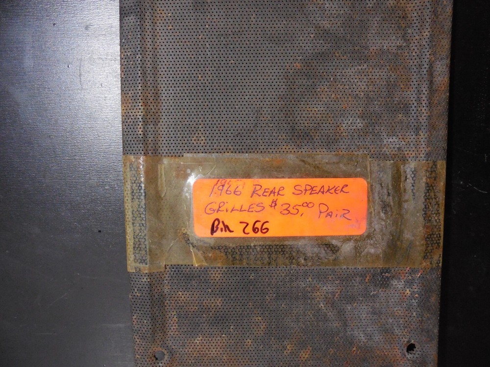 1966 Rear Speaker Grilles (Pair)