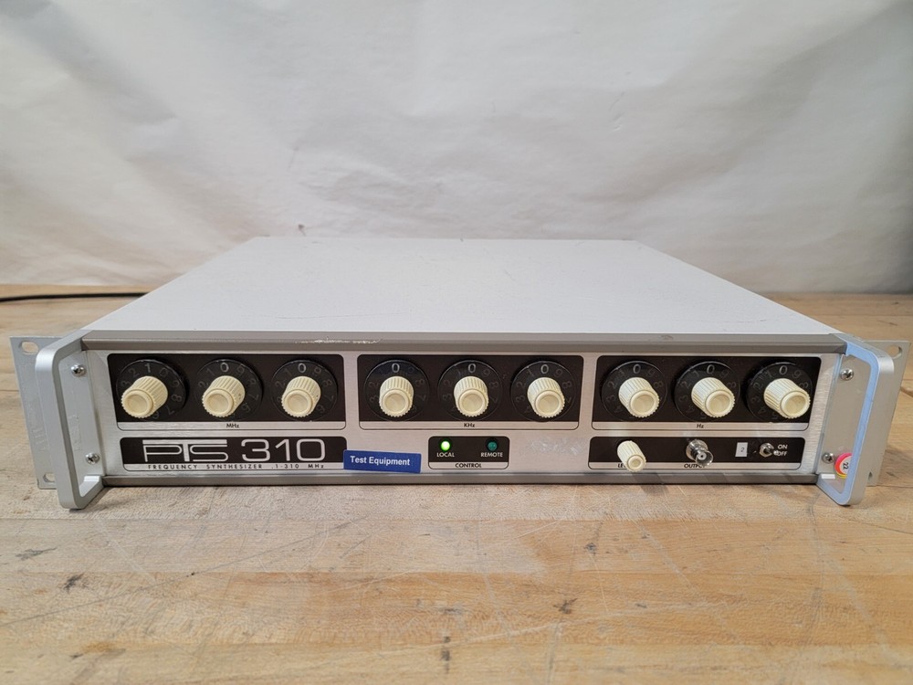 Programmed Test Sources PTS 310 FREQUENCY SYNTHESIZER 310S1T10
