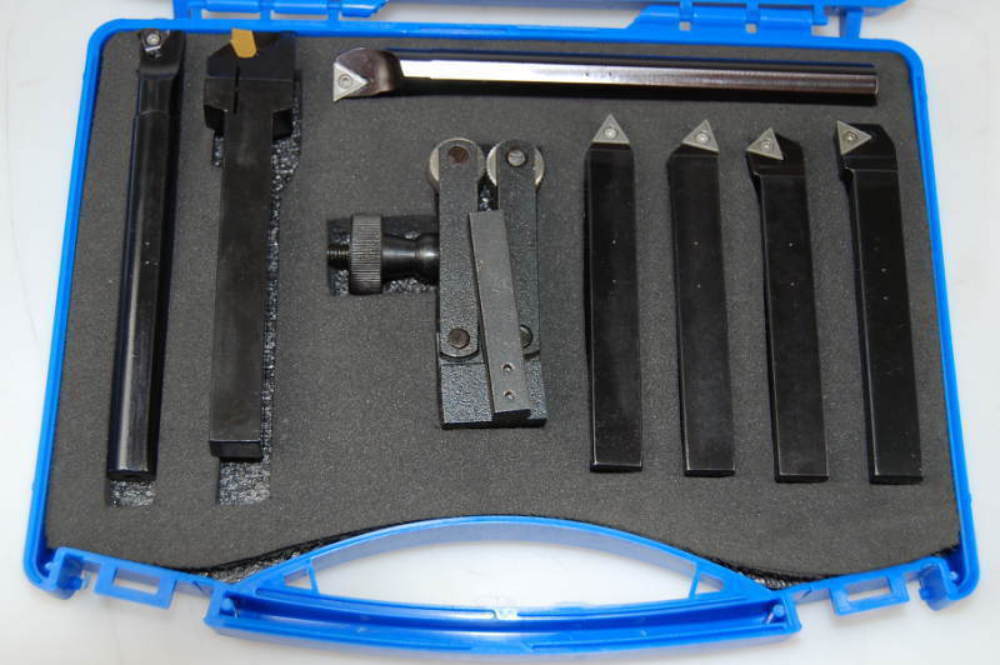 Turning - Parting - Threading Boring & Knurling Set 1/2