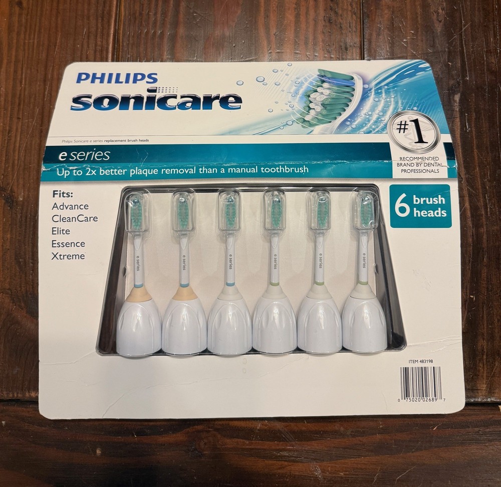 Philips SONICARE e Series 6 Replacement Brush Heads Pack