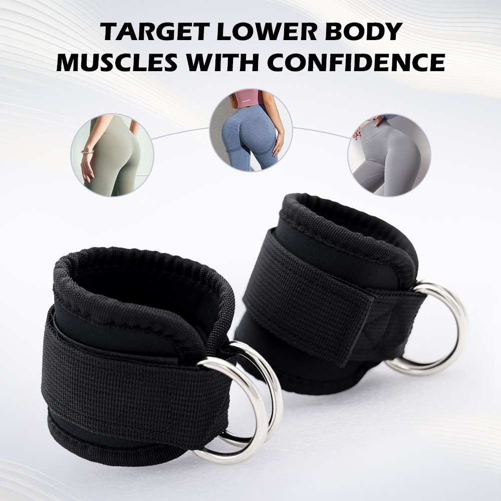 Ankle Straps for Cable Machines Kickbacks