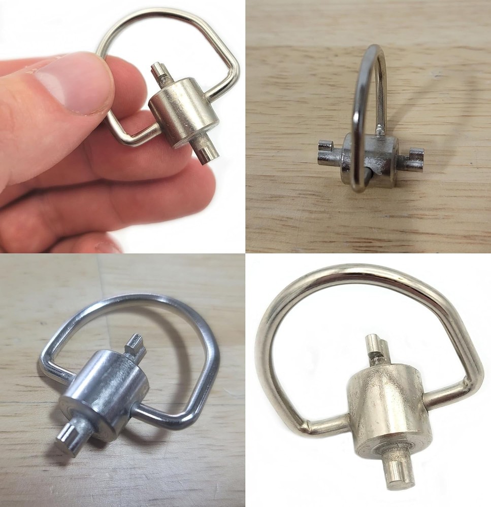 🛠️ Universal HVAC Dual Key for Refrigerant Safety Cap Tool & Valve 🗝️