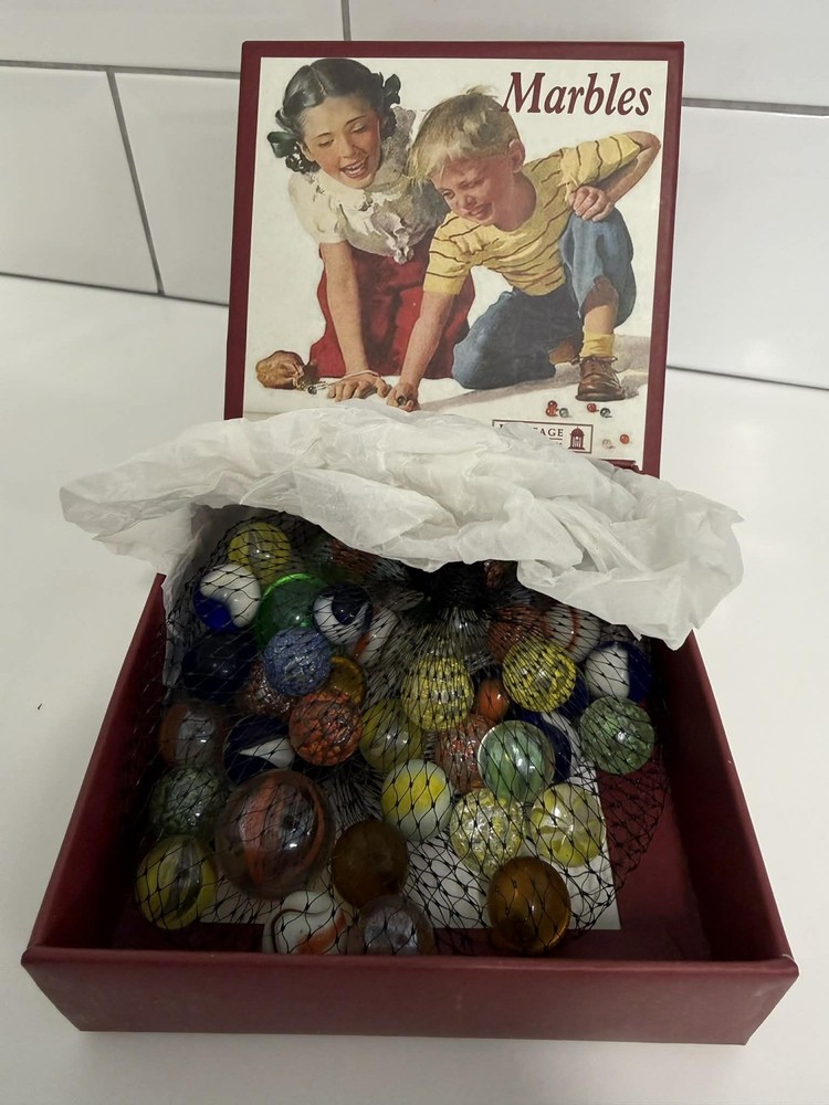 Marbles Retro Range Rays And Games 50ct Marlbels