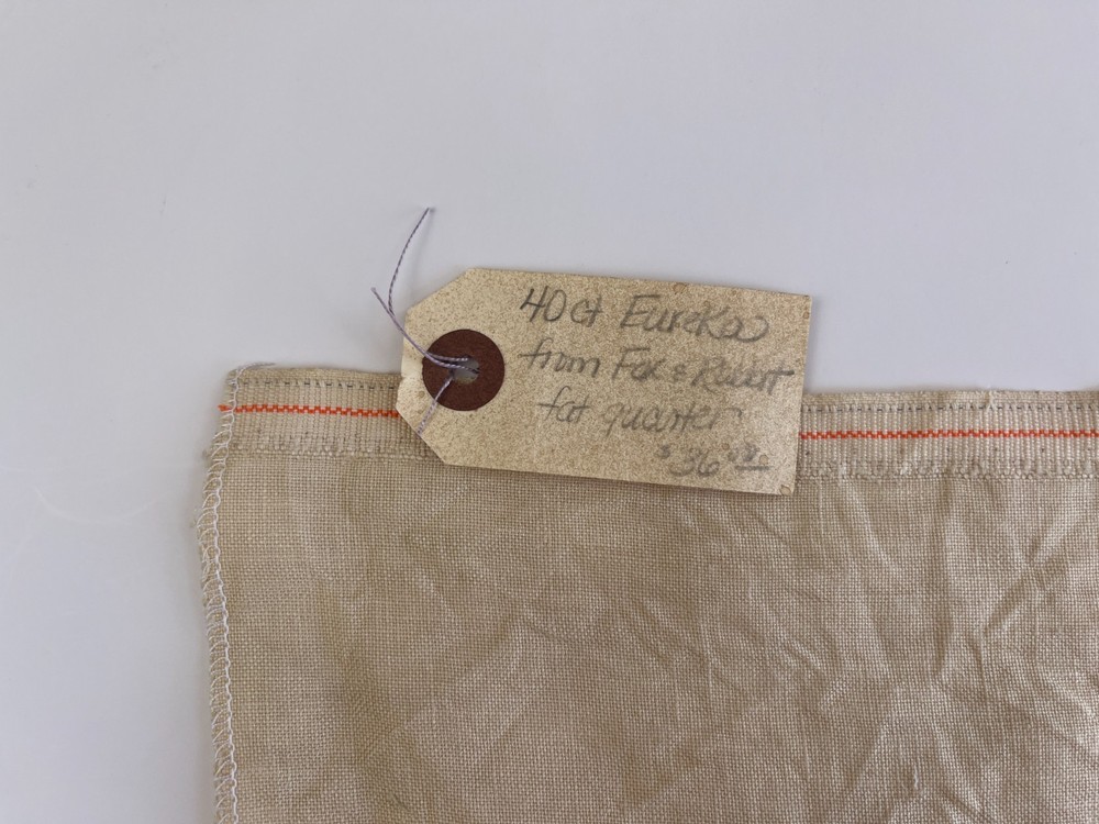 Fox & Rabbit 40 Ct Linen in Eureka 14.5x18