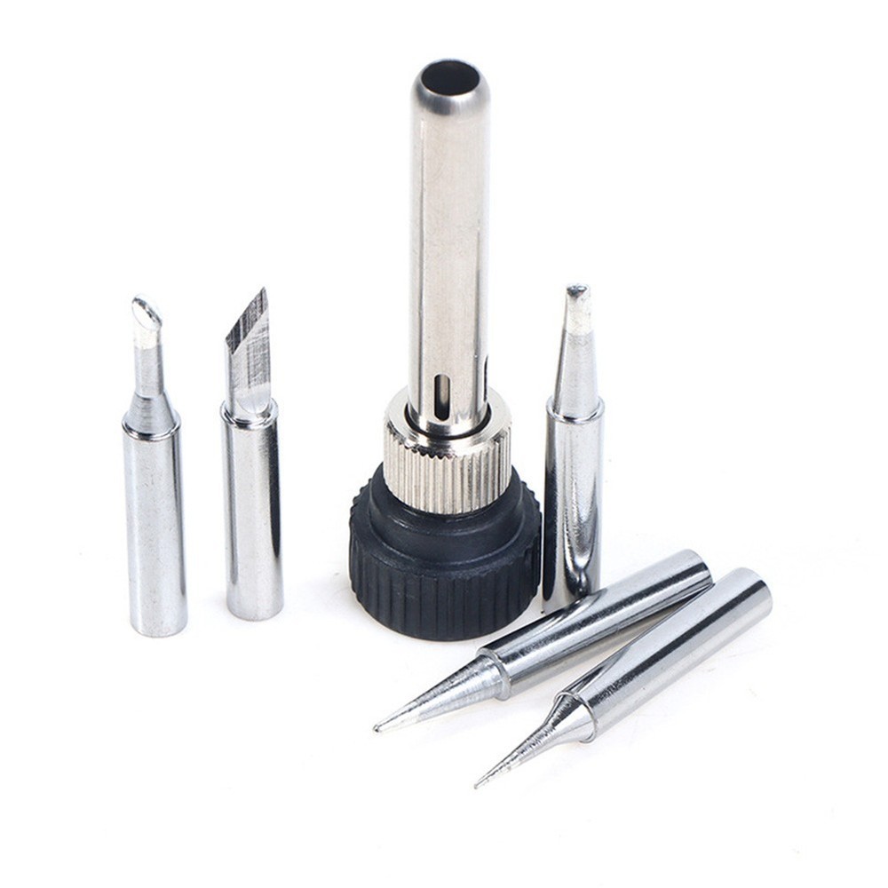Electroplated Soldering Iron Tips Set for 936 and Other Compatible Models