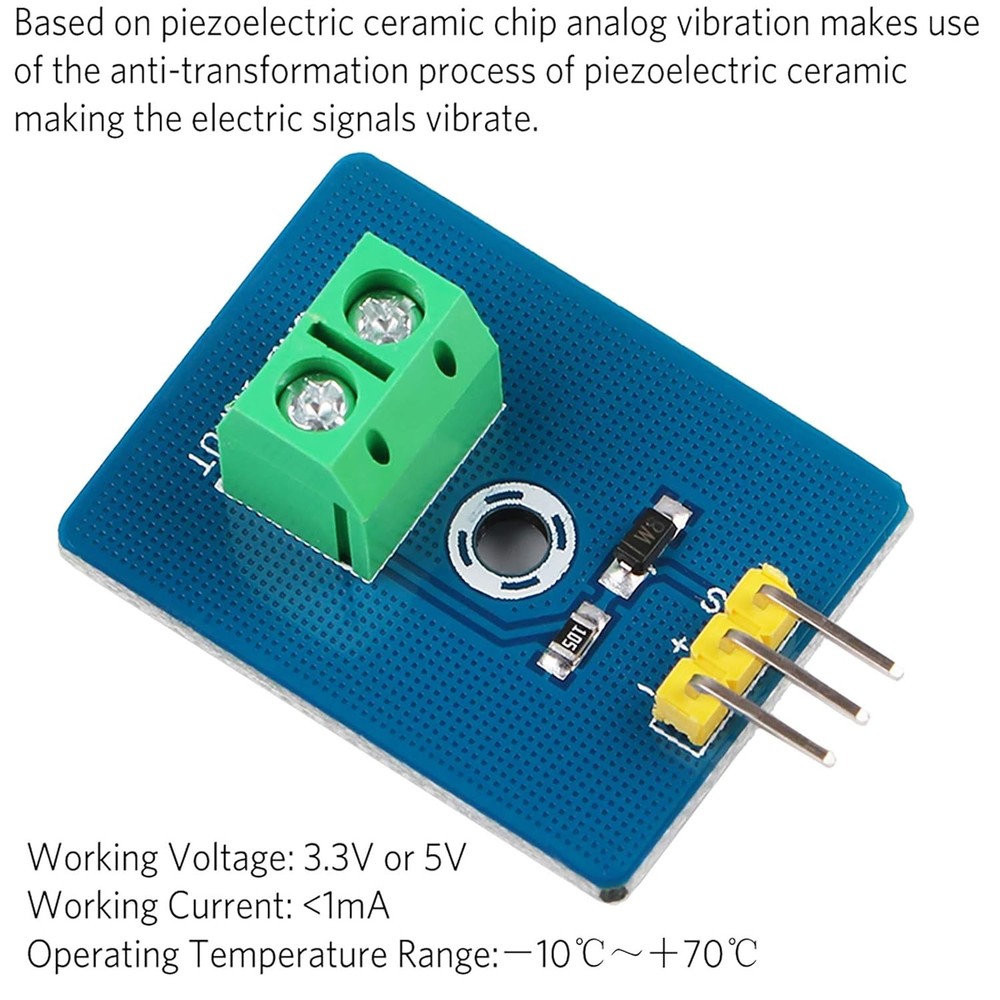 Analog Piezo Vibration Sensor 4pcs