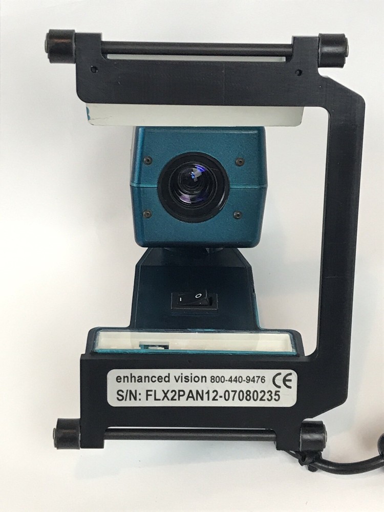 Enhanced Vision Flipper Panel Portable Electronic Low Vision CCTV w/ Case Works