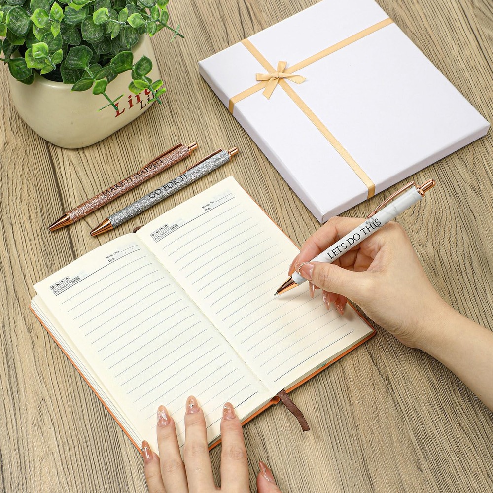 5 Pcs Employee Appreciation Gift Journal with Pen Difference Maker Inspiratio...
