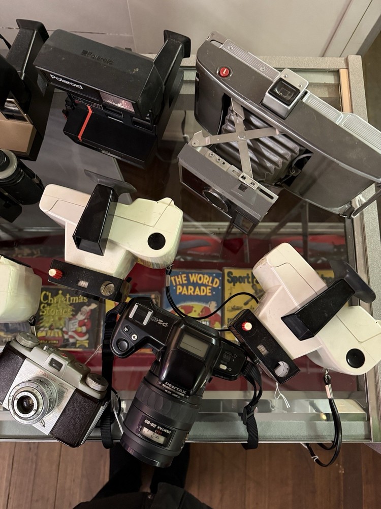 Huge Vintage Camera Lot Untested