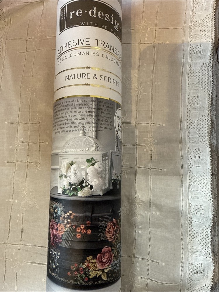 Redesign With Prima Nature & Scripts Adhesive Transfer