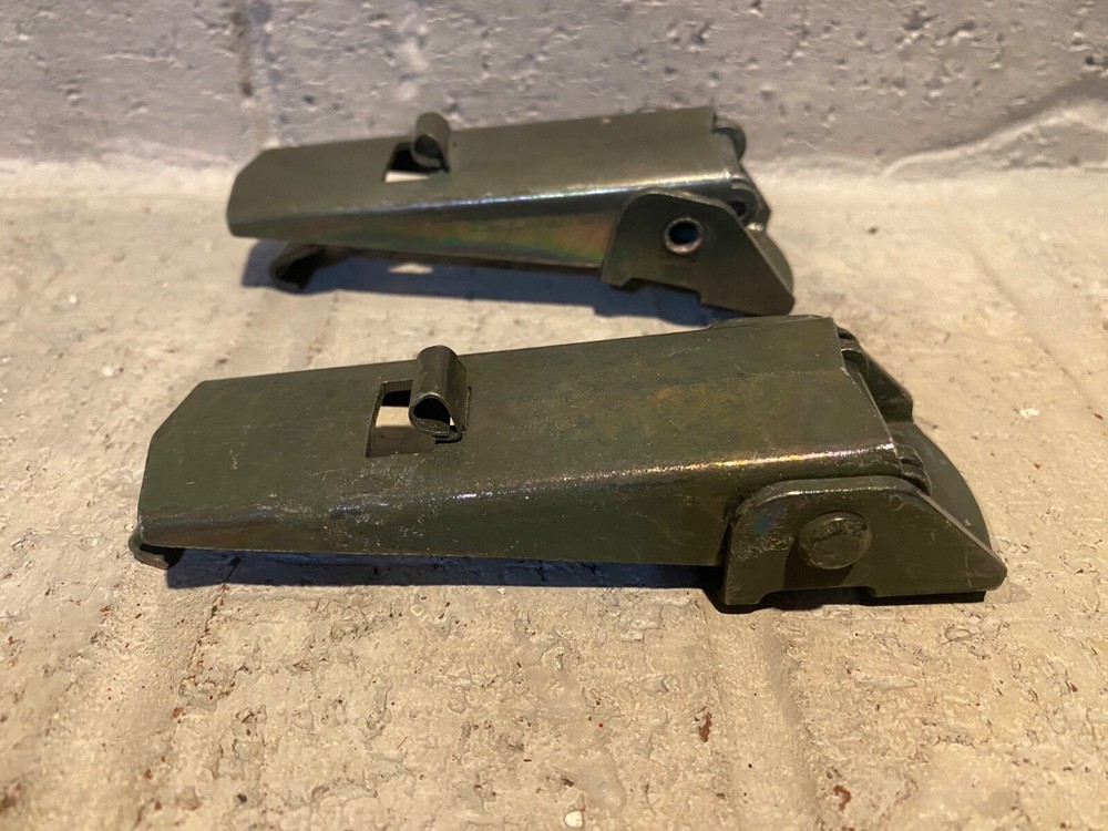 Pair of Clamps for the Humvee Pioneer Tool Rack