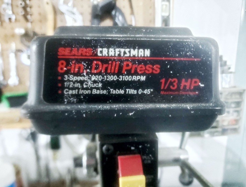 Depth Gauge Collar CFT 8" - 3 Spd - 1/2" Chuck Drill Press