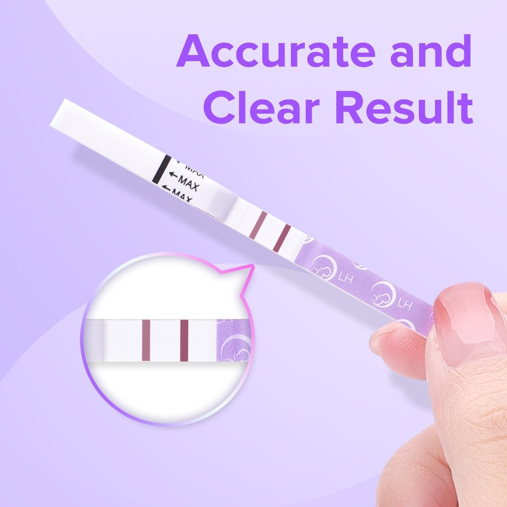 Premom Quantitative Ovulation Test Strips, Ovulation Predictor Kit with Smart