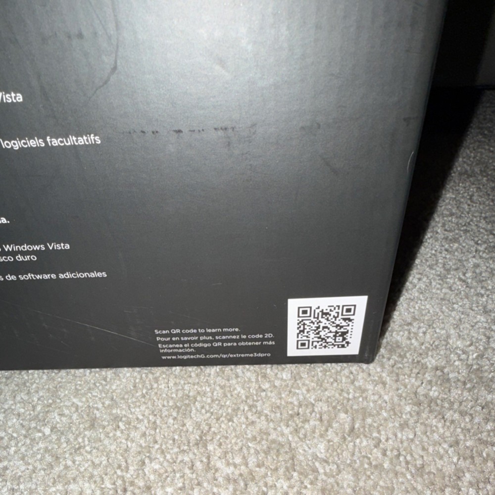 Logitech Extreme 3D Pro Precision Flightstick Wired USB Joystick