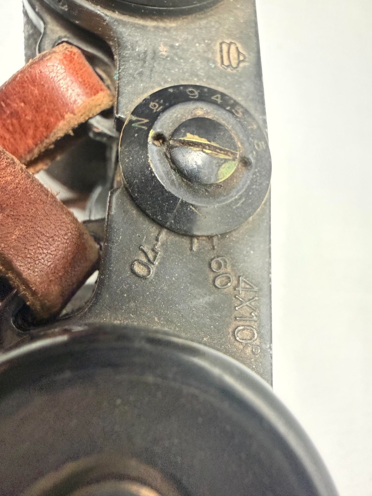 Japanese WWII Compact Binocular 4x10 with Canvas Case