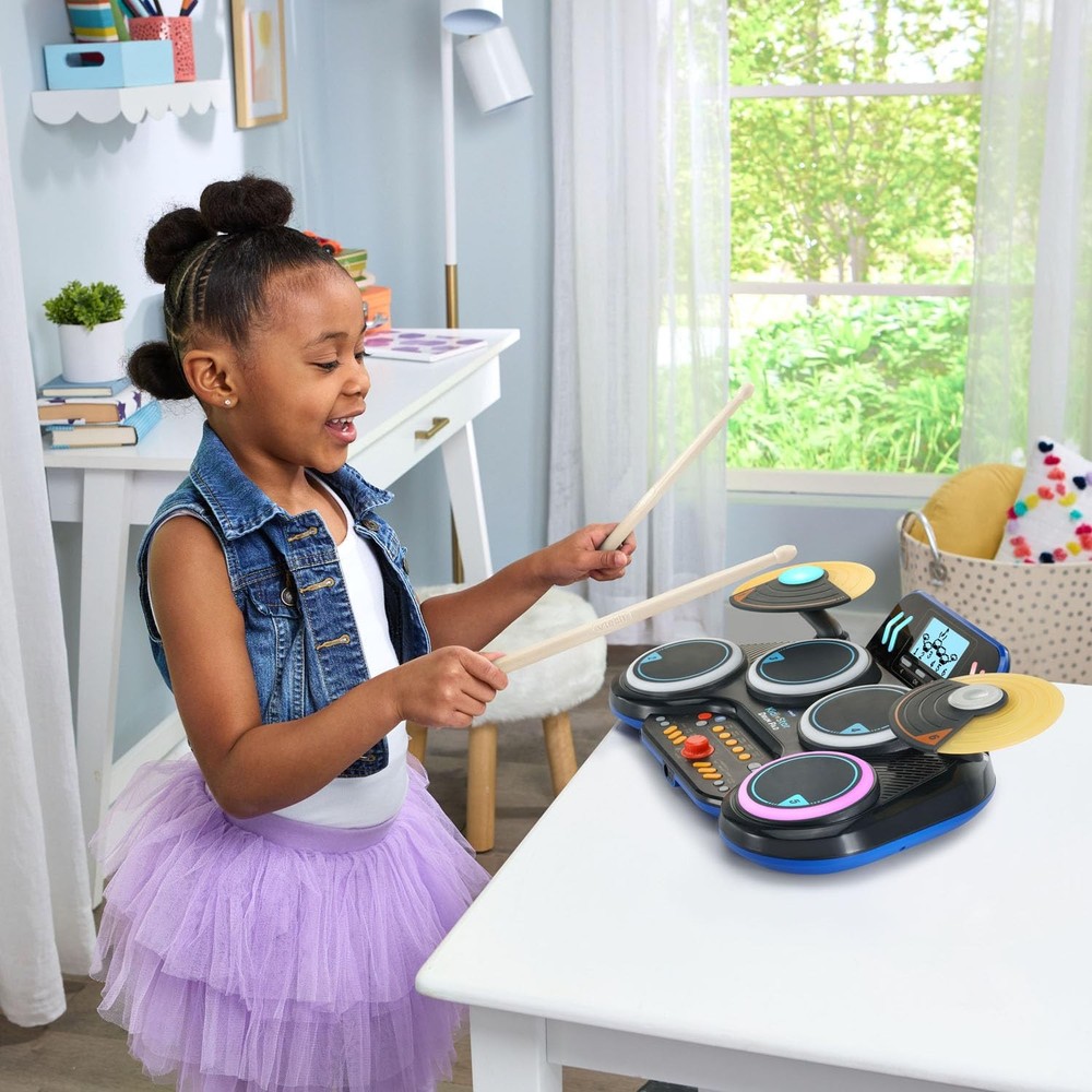 VTech Kidi Star Drum Pad Black