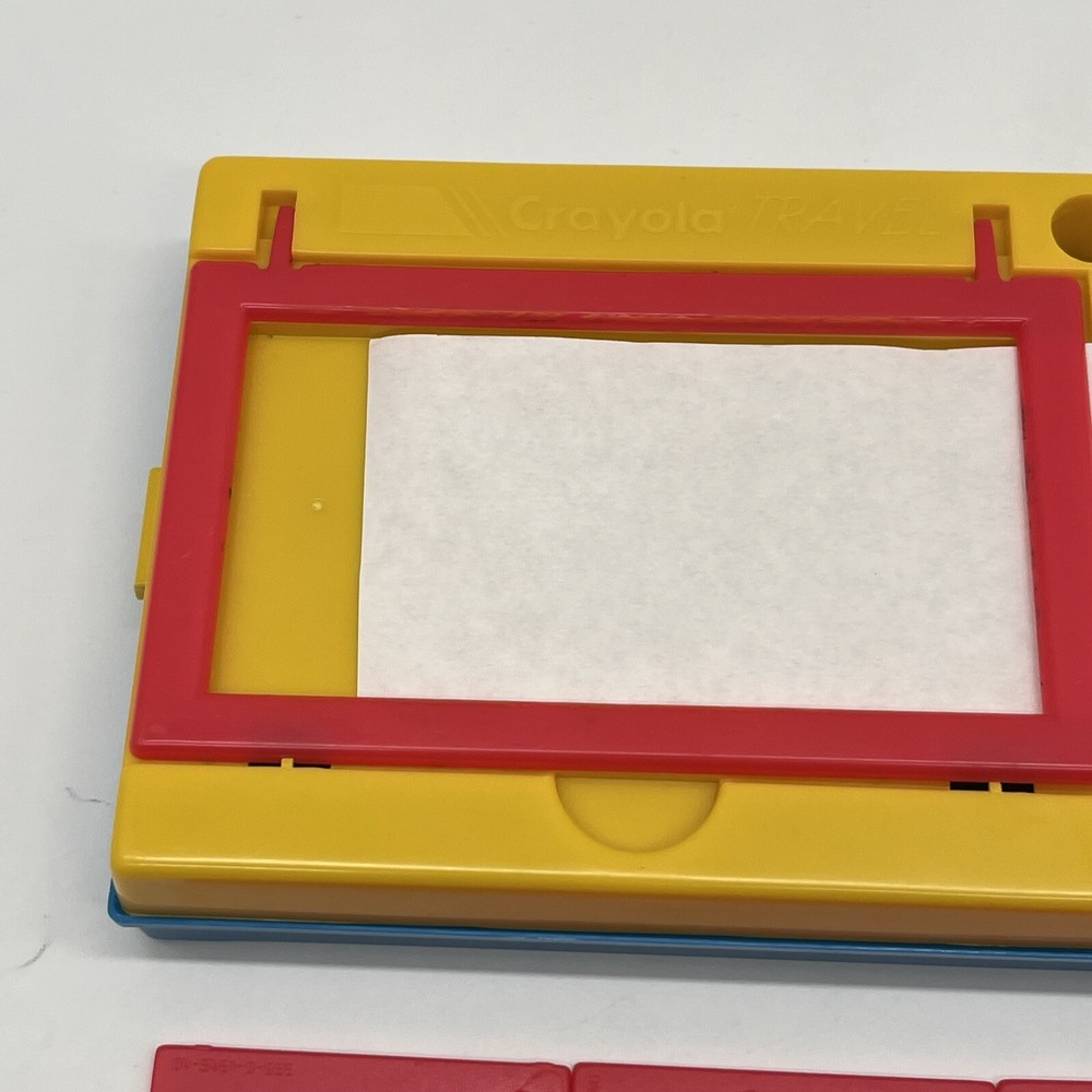 1990s Crayola Travel Kit Color 'n' Rub Incomplete!