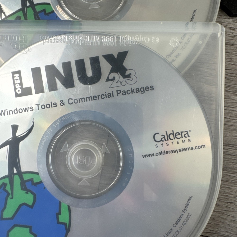 1999 Open Linux 2.3 Original Box Set Complete