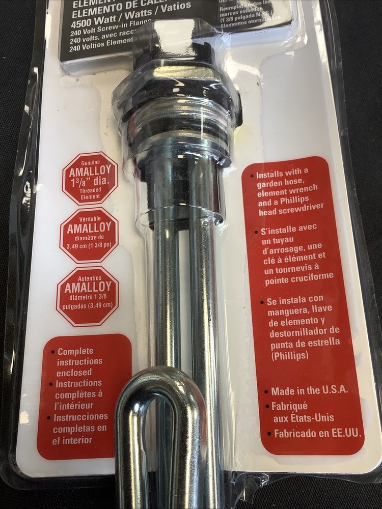 ProSelect PSW12325 4500 Watt Screw-In Heating Element H2