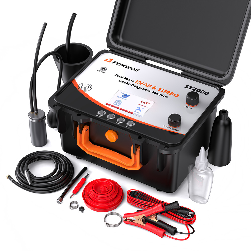 FOXWELL ST2000 Auto EVAP Smoke Machine Leak Detector Turbo System Diagnostic