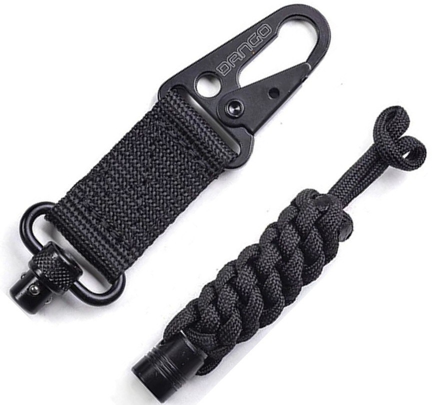 Dango Quick-Release Tether Stationary Clip Nylon Strap Quick-Release Swivel