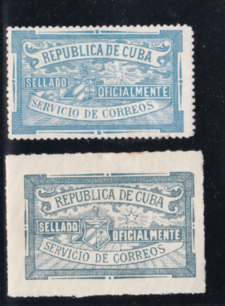 1902/12 two p.office seals,Mint hinged        s2252
