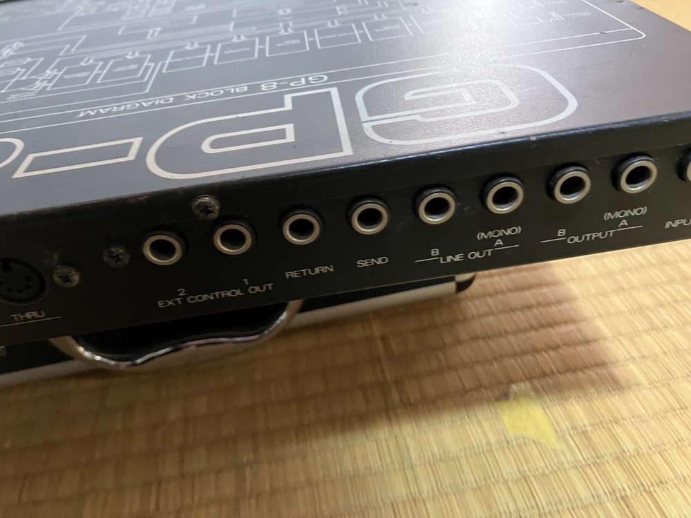 Roland GP-8 Guitar Effects Processor Multi Effector Rack Unit Used