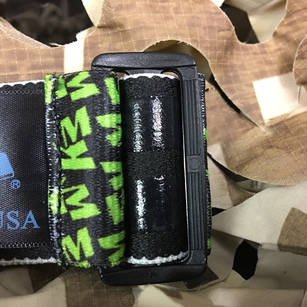 NEW KM Paintball Universal Mask Goggle Strap - 09 Da Strap Lime Green