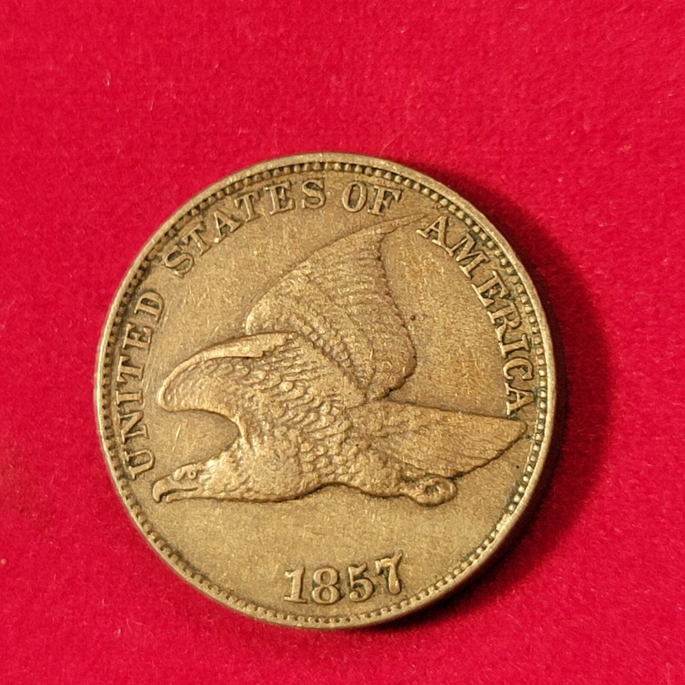 1857 flying eagle cent