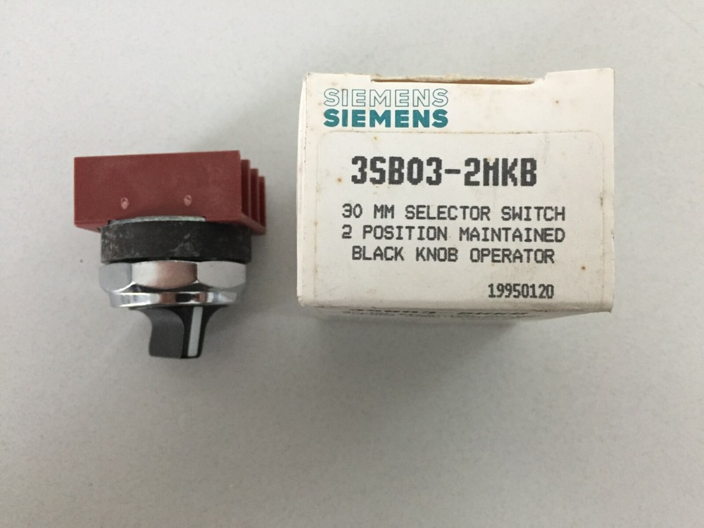 SIEMENS 3SB03-2MKB 30MM 2 POSITION SWITCH