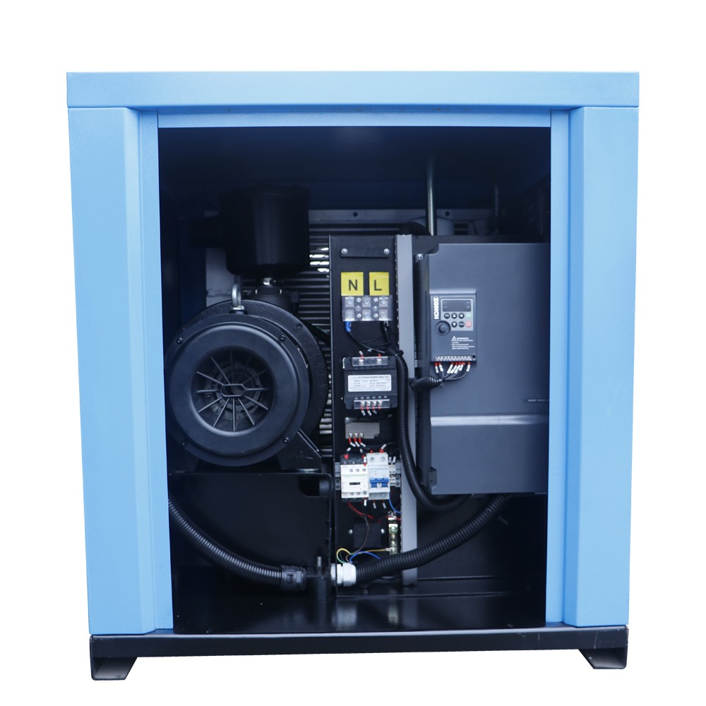 3Ph 460V Permanent Magnet Variable Frequency Drive Rotary Screw Air Compressor