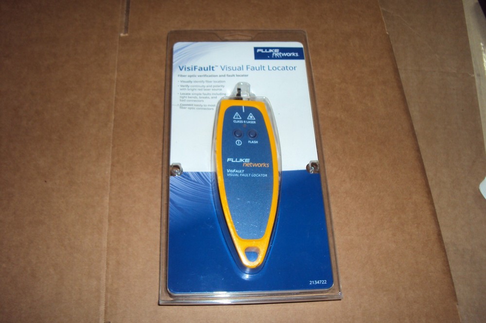 Fluke VISIFAULT   Single Mode & Multimode Visual Fault Locator ,CLASS II LASER