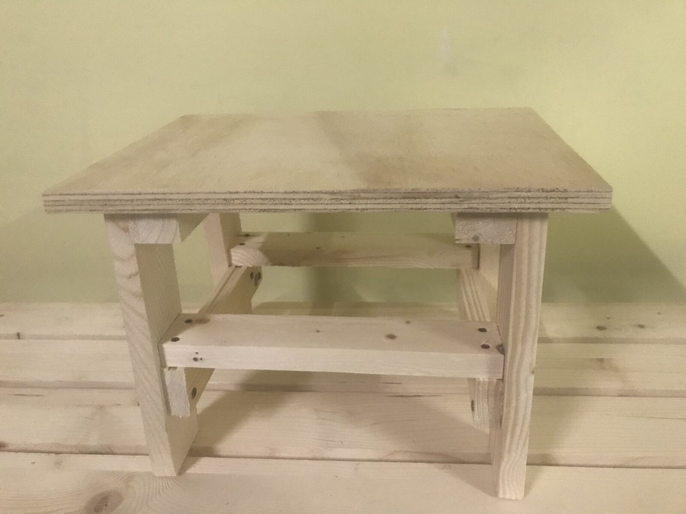Handcrafted Wooden Stool
