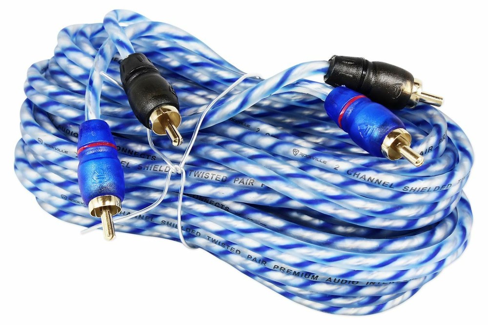 Hifonics HFXR 3-Way Active Crossover With Remote + 17' + 6' RCA Cables