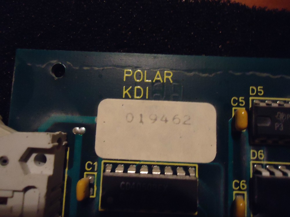 POLAR MOTH, KEYBOARD & DISPLAY INTERFACE, PART#ZA3.019462R, NEW