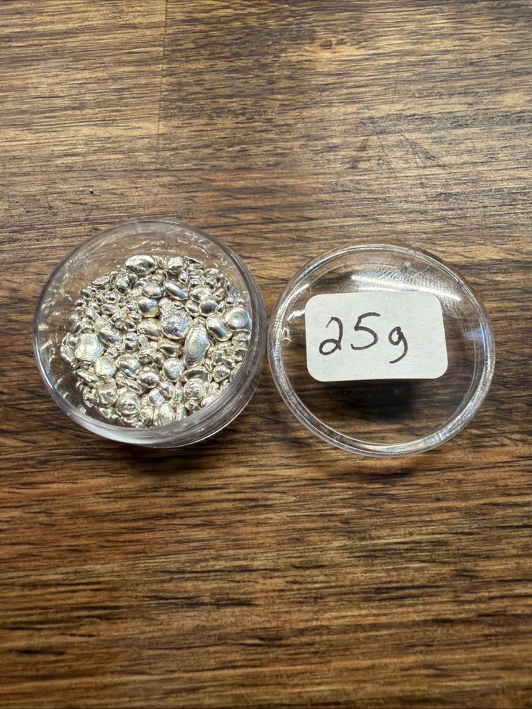 25 grams .999 fine  Silver Shot