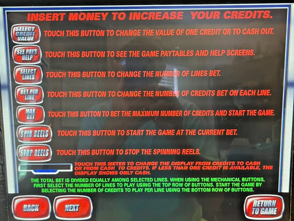 IGT I-game Terminator Software 5 Reel 9 Pay Line Multi Denom