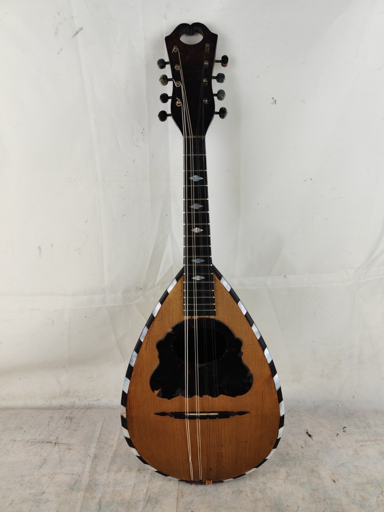 Mandolin 4/4 Giuseppe Mendozza 1895 Naples 曼陀林 만돌린マンドリン