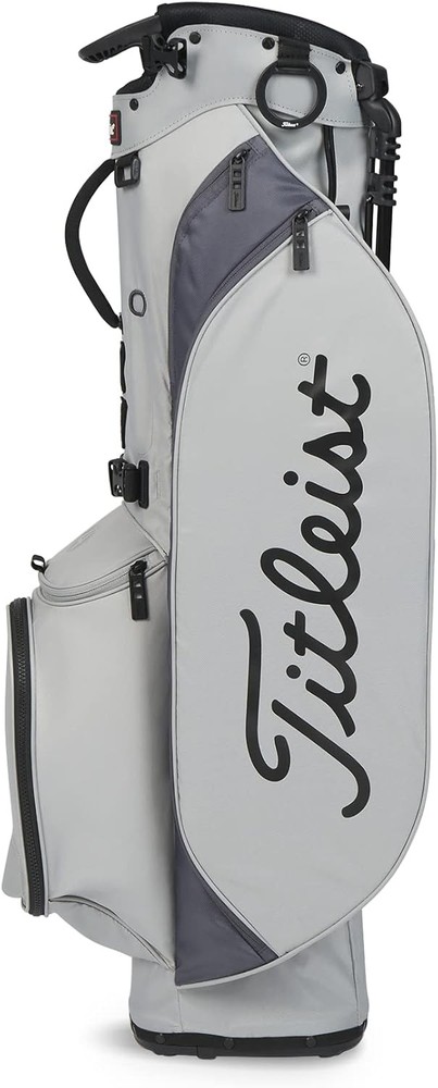 Titleist Players 4 Golf Bag, Gray/Graphite